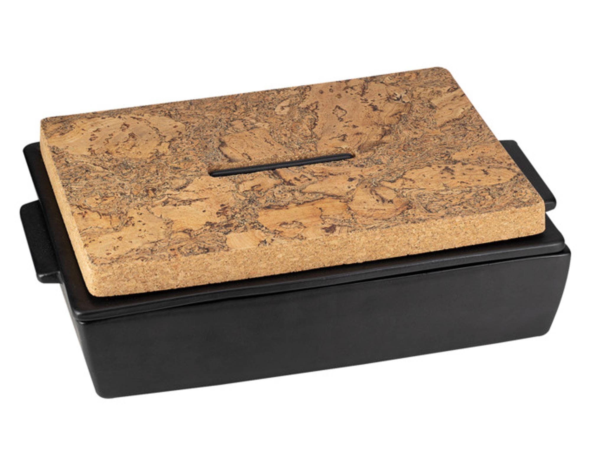 Elegante DUTCHDELUXES Ofenform 35x23.5 cm: Perfekt für Aufläufe, Lasagne & mehr. Hochwertige Keramik, gleichmässige Wärmeleitung, stilvolles Servieren.