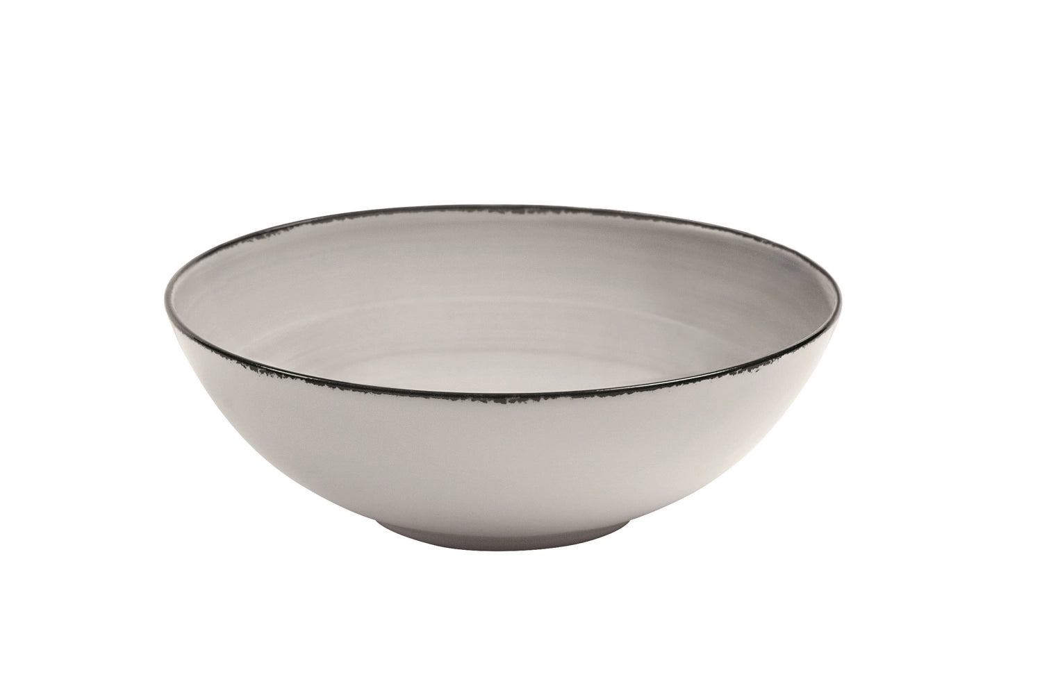 Pure Salatschale 21cm grau in Grau präsentiert im Onlineshop von KAQTU Design AG. Schale ist von Royale