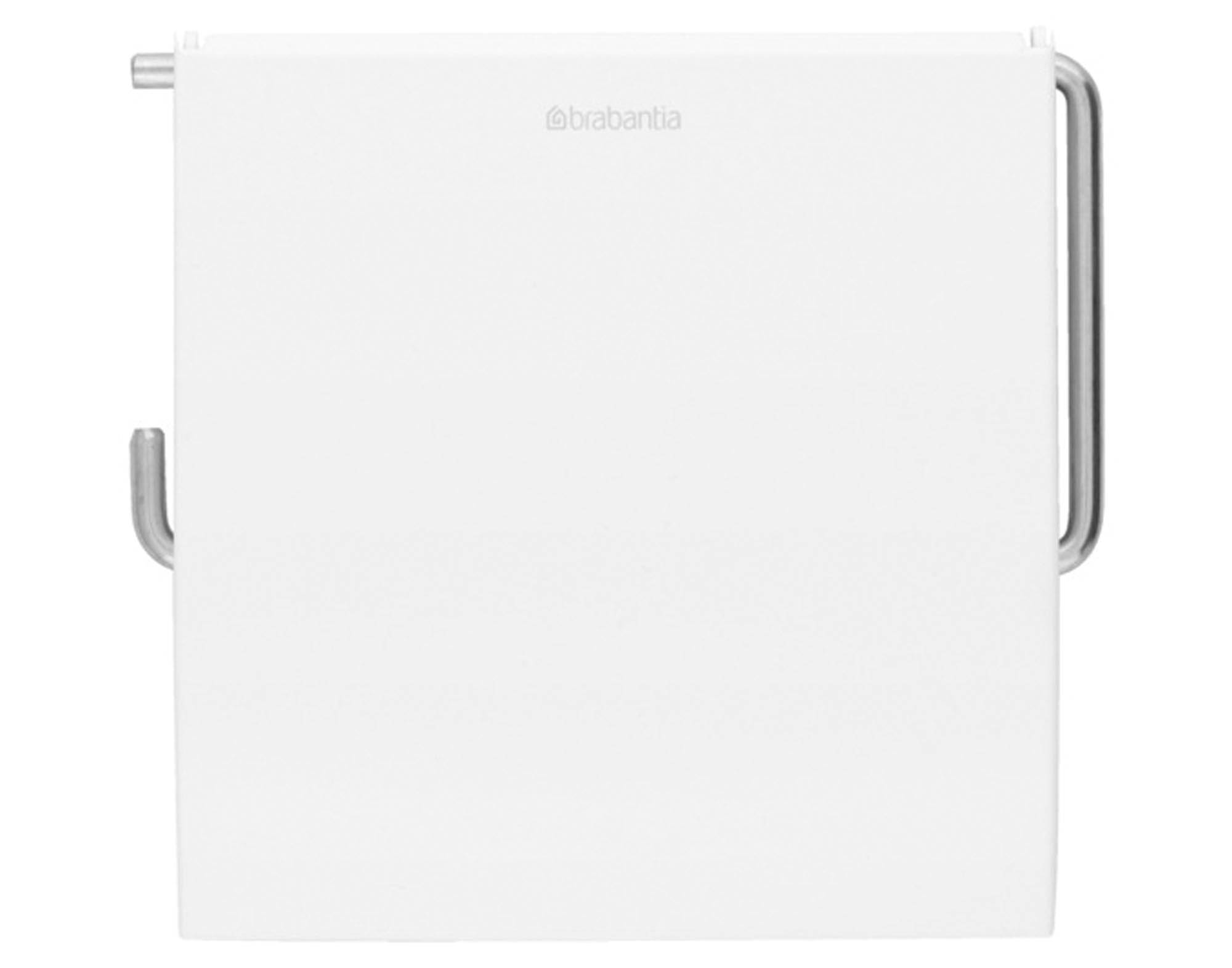 Entdecken Sie den BRABANTIA WC Papierhalter ReNew in Weiß – stilvolles Design, langlebiger Edelstahl, umweltfreundlich und ideal für jedes Badezimmer.