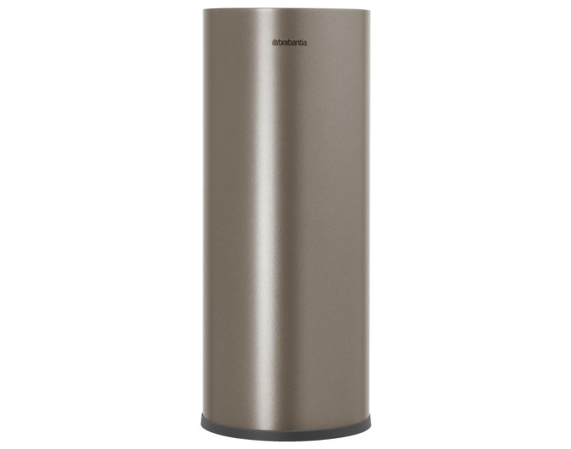 Entdecken Sie den BRABANTIA WC Rollenhalter ReNew platinum: elegantes Design, hochwertige Materialien und umweltfreundlich. Perfekt für Ihr Badezimmer!