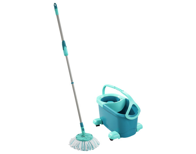 LEIFHEIT Wischmop Set Clean Twist Disc Mop Ergo Mobile in präsentiert im Onlineshop von KAQTU Design AG. Haushaltshilfen ist von LEIFHEIT