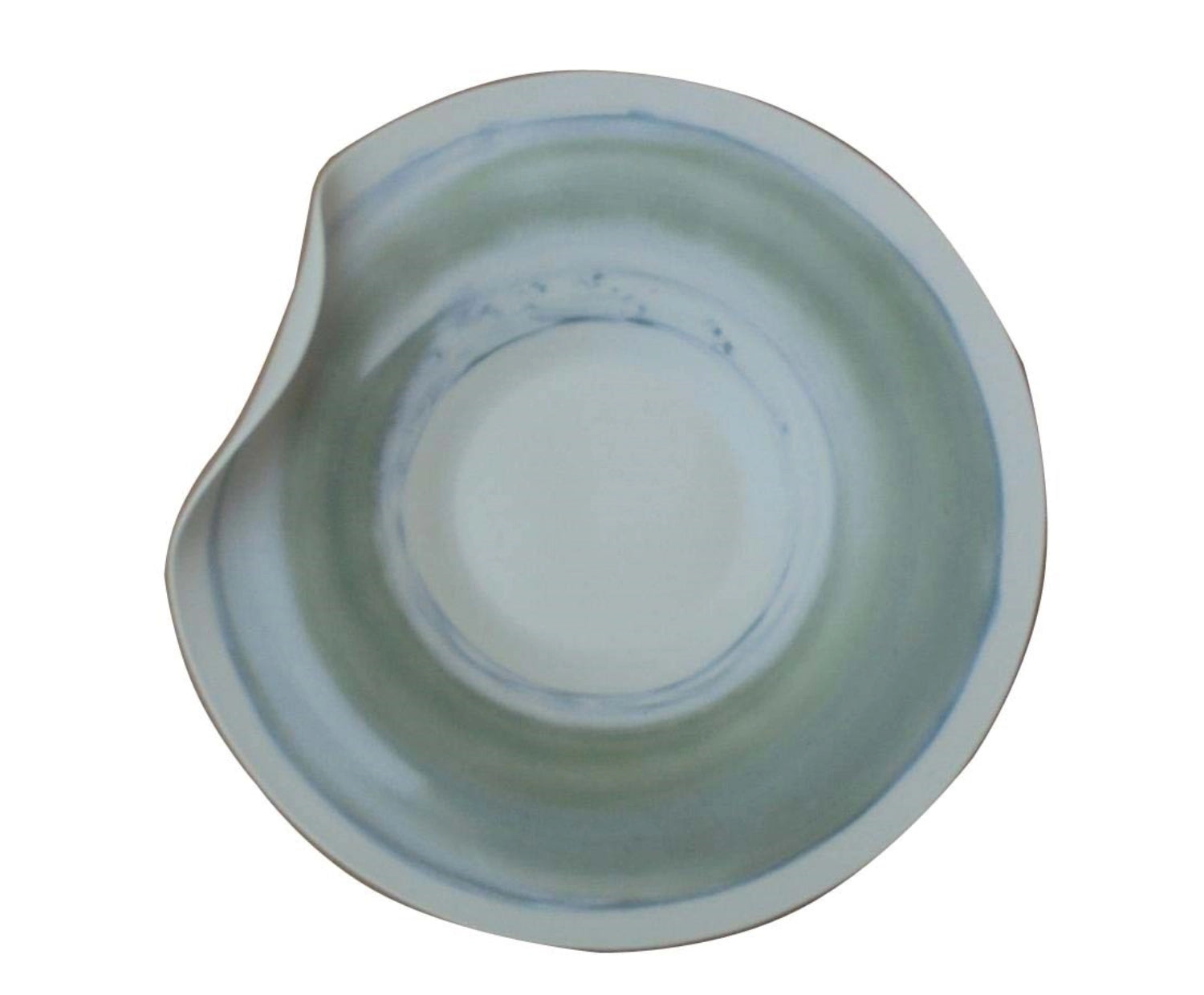 Diva 01 Gourmet Teller tief gebogen 28cm H4.5cm matt blau in Blau präsentiert im Onlineshop von KAQTU Design AG. Teller ist von Royale