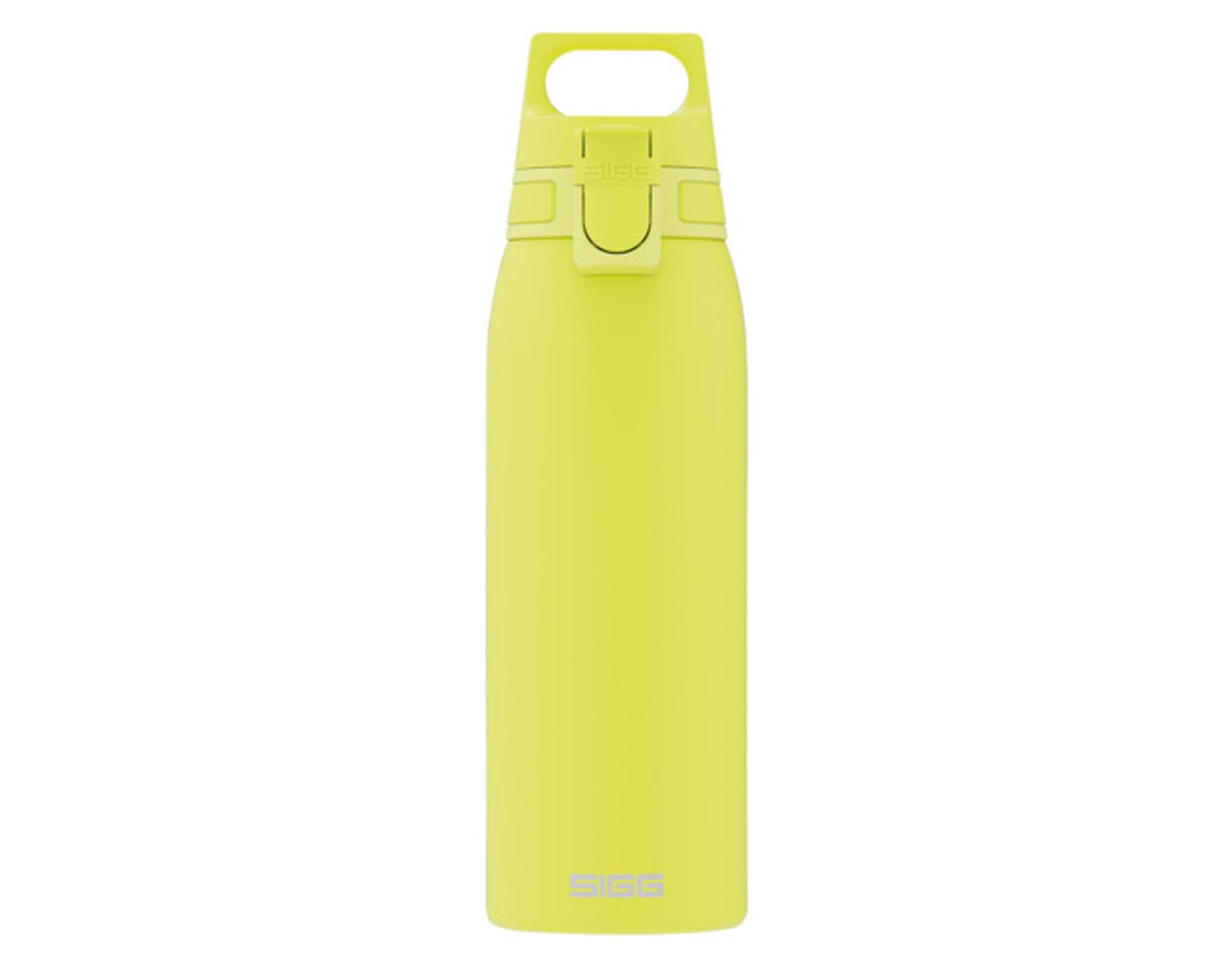 Entdecken Sie die SIGG Trinkflasche Bottle Shield One ultra lemon 1 l – leicht, isolierend und stylisch für Sport und Freizeit. Ideal für unterwegs!
