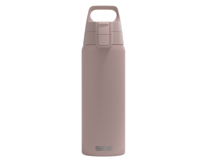 SIGG Bottle Shield One 1L: Leichtes Aluminium, zitroniges Design, BPA-frei, isoliert, kratzfest, ideal für Sport & Freizeit.