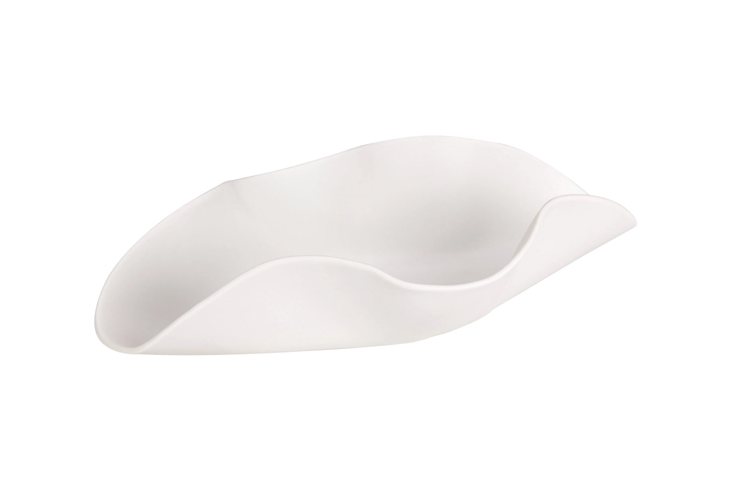 Azioni.2 Schale 14x23x5cm in Weiss präsentiert im Onlineshop von KAQTU Design AG. Schale ist von Royale