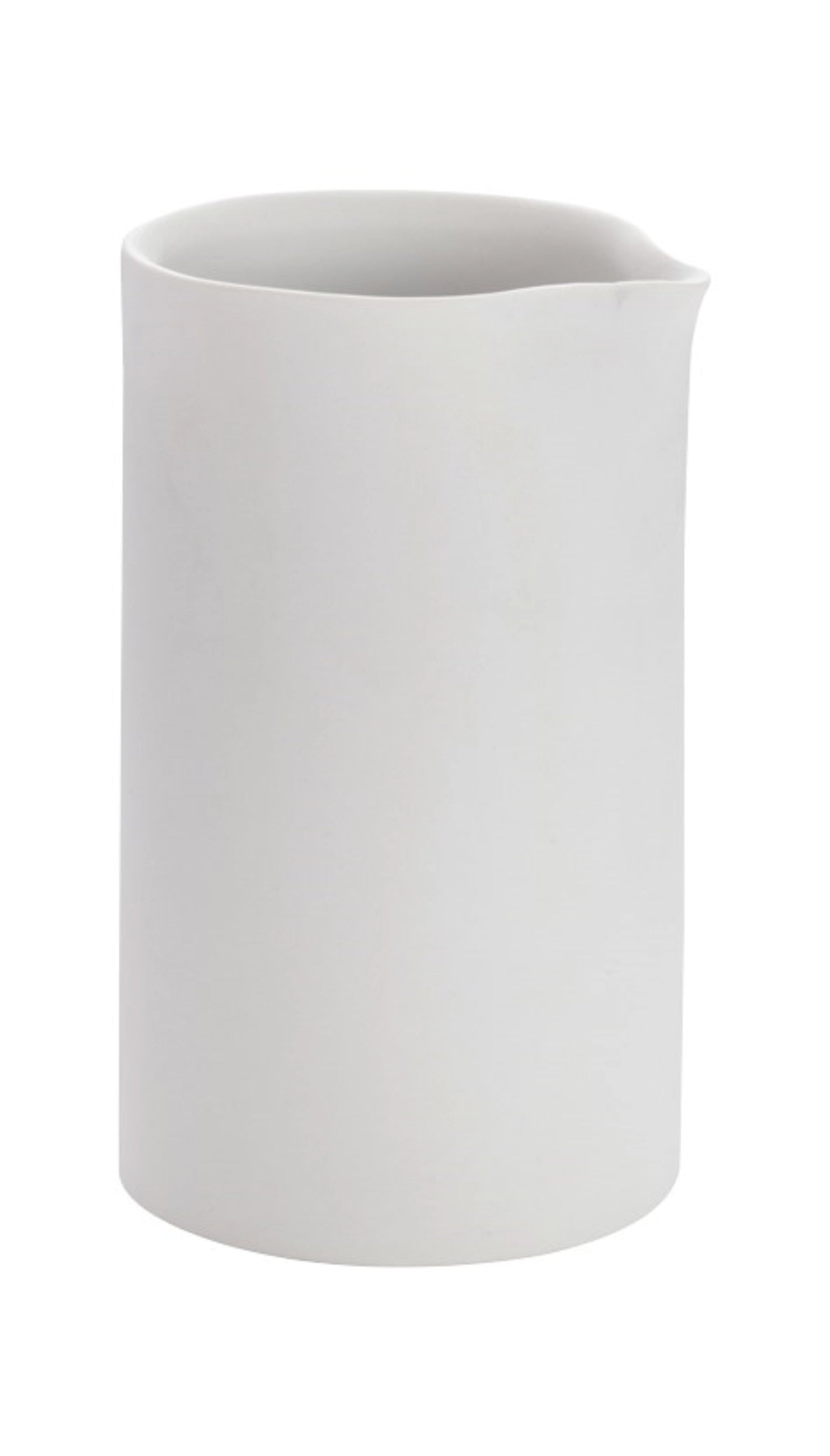 Elementi.19 Giesser matt/innen glasiert 6.5x18cm in Weiss präsentiert im Onlineshop von KAQTU Design AG. Kanne ist von Royale