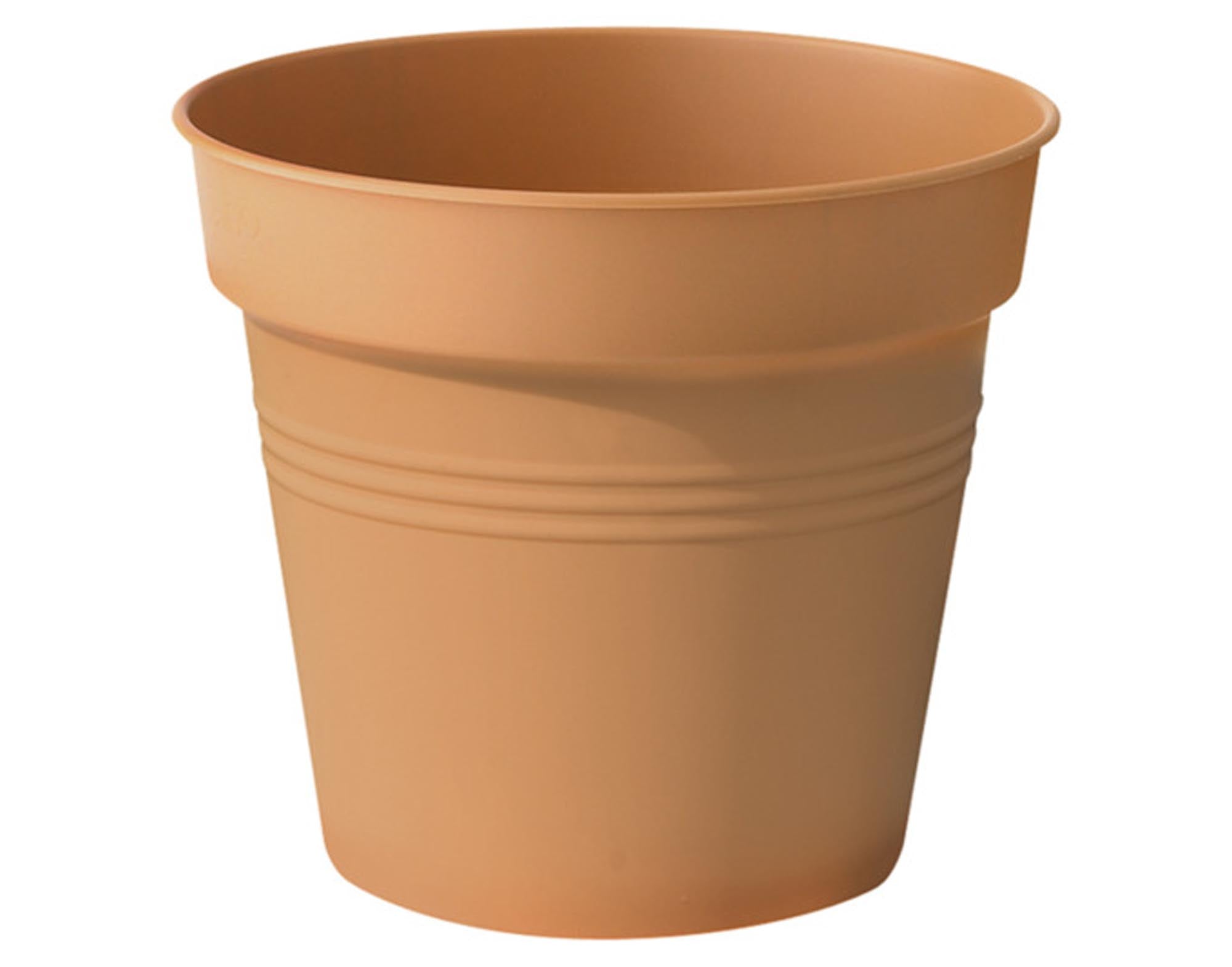 Der ELHO Anzuchttopf Green Basics terra ø 13 cm ist umweltfreundlich, robust und ideal für die Anzucht von Setzlingen und Kräutern. Perfekte Luftzirkulation und modernes Design.