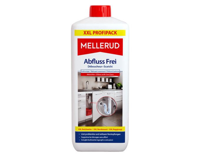 MELLERUD Abfluss Frei Kraftreiniger 1.75 l in präsentiert im Onlineshop von KAQTU Design AG. Reinigungsmittel ist von MELLERUD