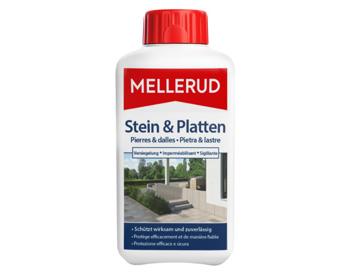 MELLERUD Stein und Platten Versiege lung 0.5 l in  präsentiert im Onlineshop von KAQTU Design AG. Reinigungsmittel ist von MELLERUD