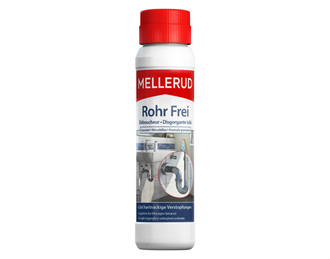 MELLERUD Rohr Frei Granulat 0.6 kg in präsentiert im Onlineshop von KAQTU Design AG. Reinigungsmittel ist von MELLERUD