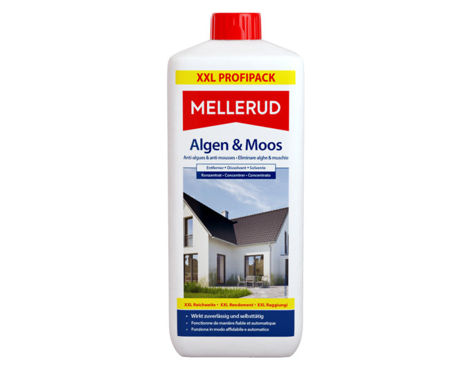 MELLERUD Algen und Moos Entferner 2.5 l in präsentiert im Onlineshop von KAQTU Design AG. Reinigungsmittel ist von MELLERUD