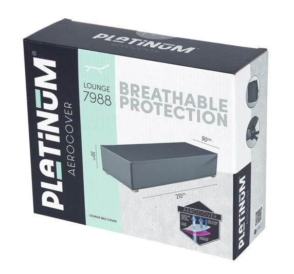 PLATINUM AEROCOVER Schutzhülle Liege 210x90x30 cm in präsentiert im Onlineshop von KAQTU Design AG. Gartenmöbelabdeckung ist von PLATINUM AEROCOVER