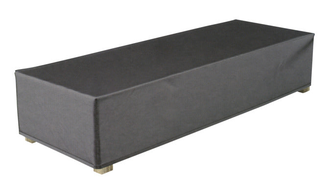 Schützen Sie Ihre Liege mit der PLATINUM AeroCover Schutzhülle (210x145x30 cm). Diese wetterfeste Abdeckung bewahrt Ihre Gartenmöbel vor Schmutz und UV-Strahlen.