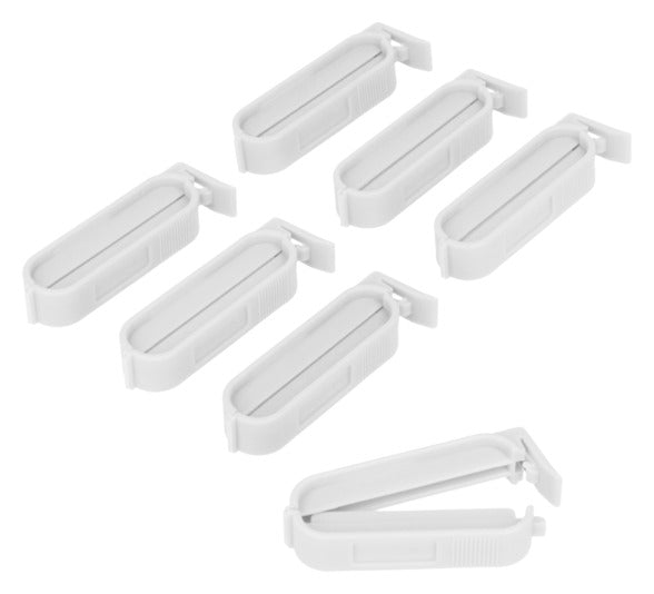 METALTEX Beutel-Clips 7 Stück Farben assortiert 6 cm in präsentiert im Onlineshop von KAQTU Design AG. Küchenhelfer ist von METALTEX