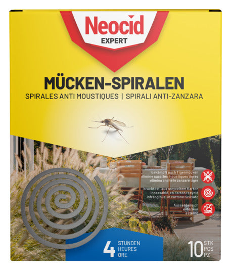 Neocid Mückenspirale 10 Stück in präsentiert im Onlineshop von KAQTU Design AG. Insektenabwehr ist von NEOCID EXPERT