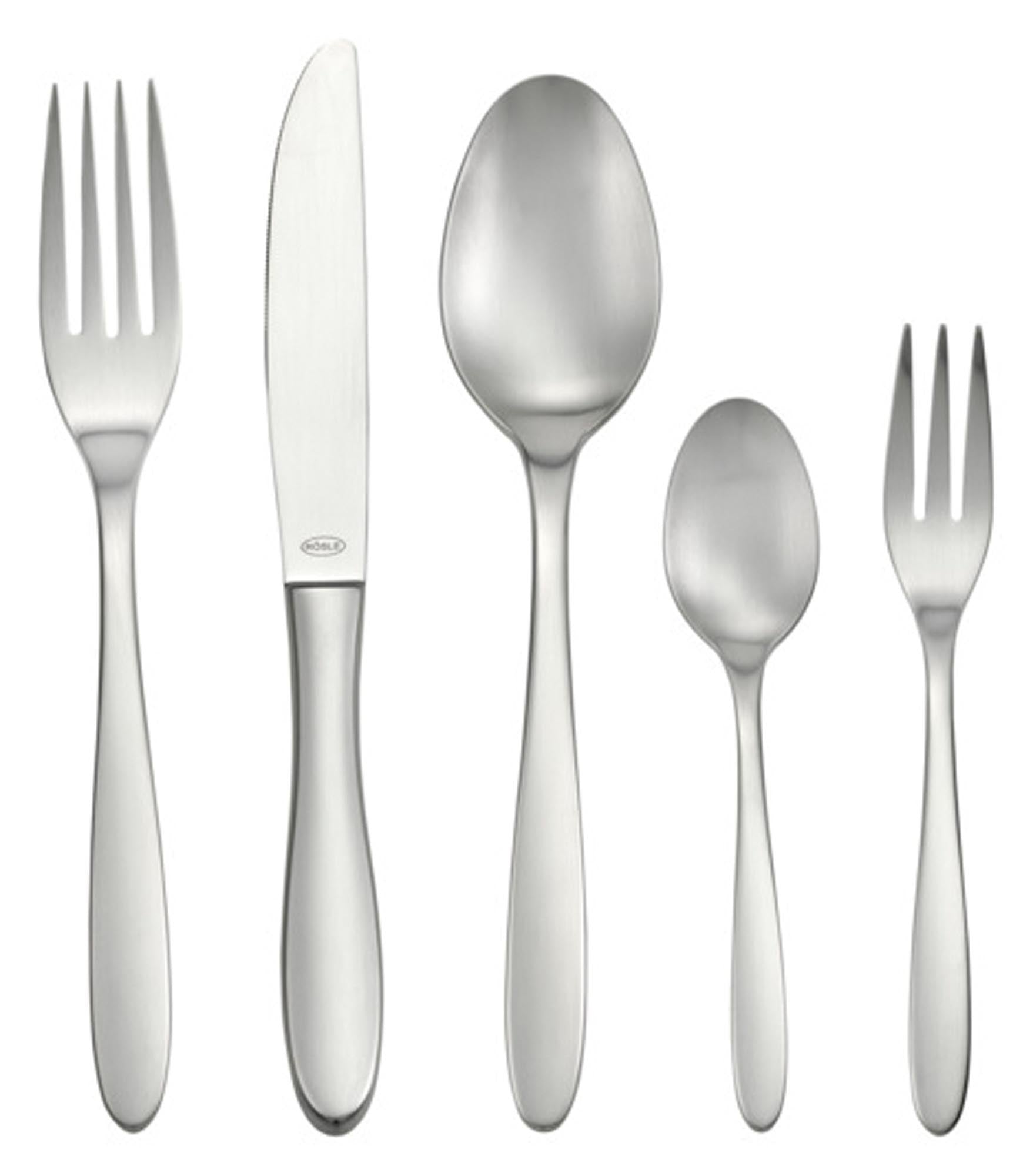 Entdecken Sie die RÖSLE Besteckgarnitur Culture matt 60-teilig: modernes Design, hochwertige Verarbeitung, langlebig und pflegeleicht. Ideal für jeden Anlass!