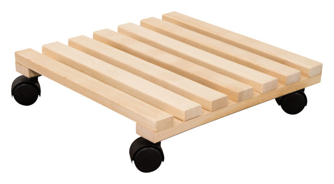 SIENA GARDEN Pflanzenroller Holz 35x35 cm natur in präsentiert im Onlineshop von KAQTU Design AG. Pflanzentopfzubehör ist von SIENA GARDEN