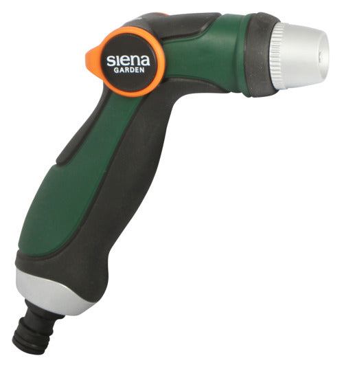 Die SIENA GARDEN Reinigungsspritze Premium 1/2" bietet präzise Wassersteuerung und ist ideal für Garten- und Reinigungsarbeiten.