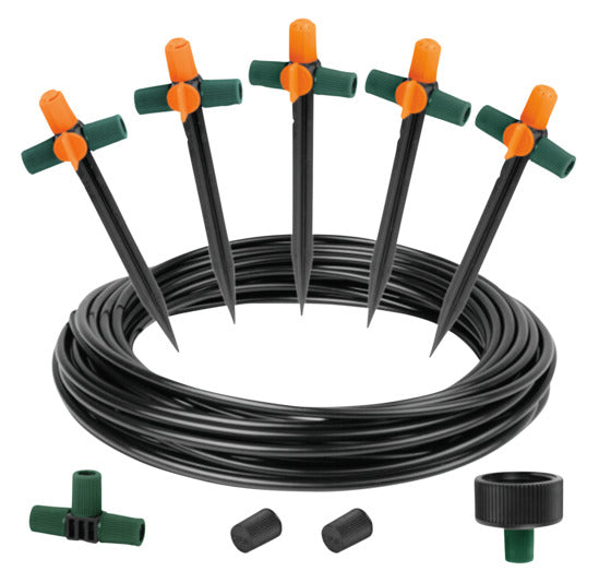 SIENA GARDEN Bewässerungsstarterset Regner 10-teilig für Beete in  präsentiert im Onlineshop von KAQTU Design AG. Bewässerung ist von SIENA GARDEN