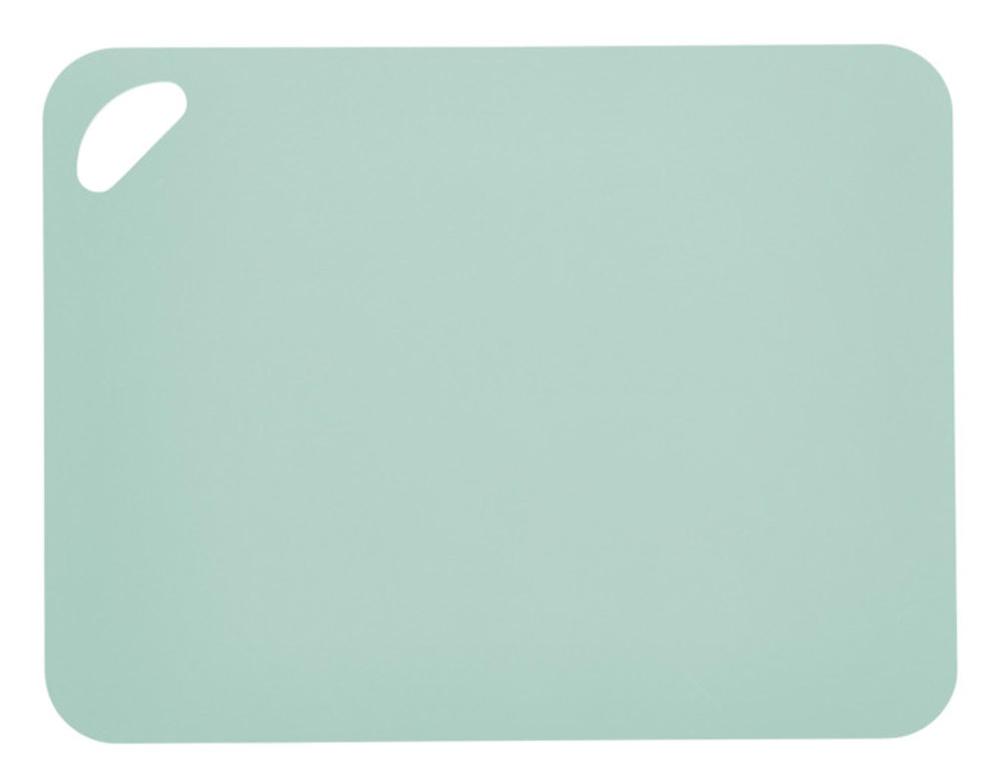 Praktisches 2-teiliges Schneidmatten-Set aus Kunststoff in Anthrazit und Grau, ideal für die Küche, Masse: 29x38 cm.