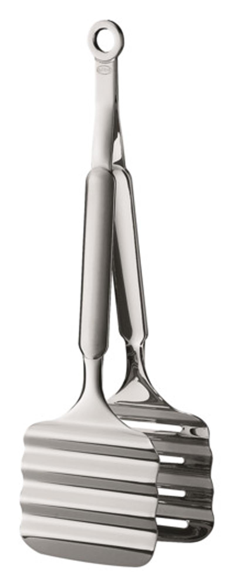 Entdecken Sie die RÖSLE Fisch und Spargelzange 27 cm – ein elegantes, langlebiges Küchenutensil aus Edelstahl für müheloses Servieren.