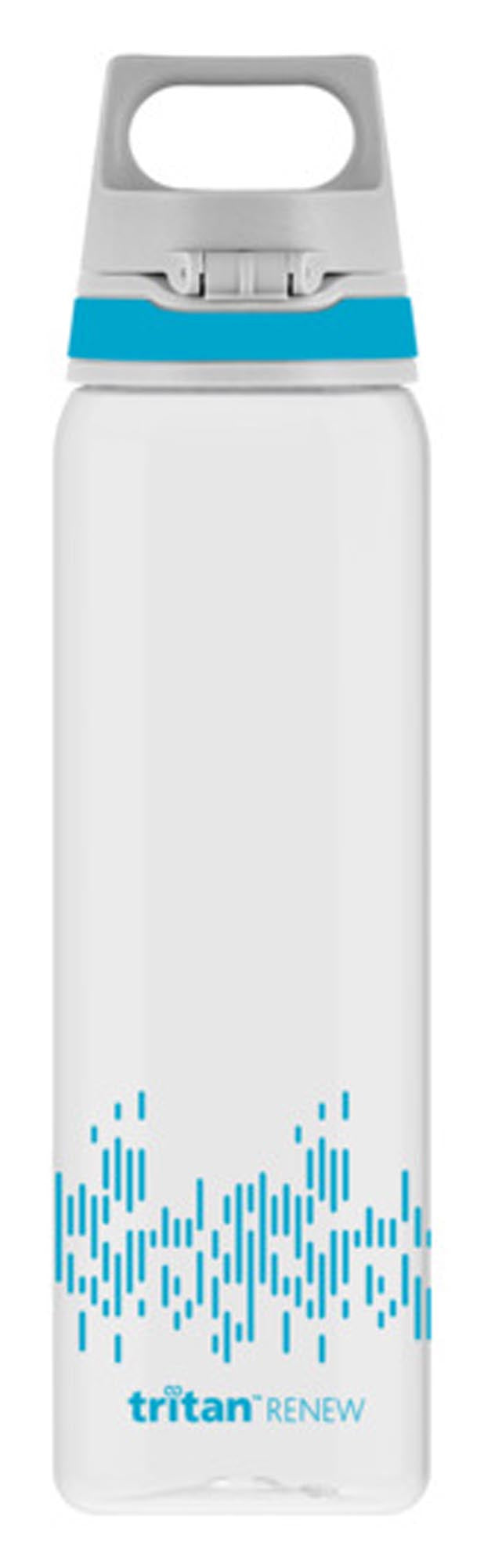 Entdecken Sie die SIGG Trinkflasche Bottle Total Clear One MyPlanet aqua 0.75 l – nachhaltig, BPA-frei, bruchfest und ideal für Sport, Büro und unterwegs.