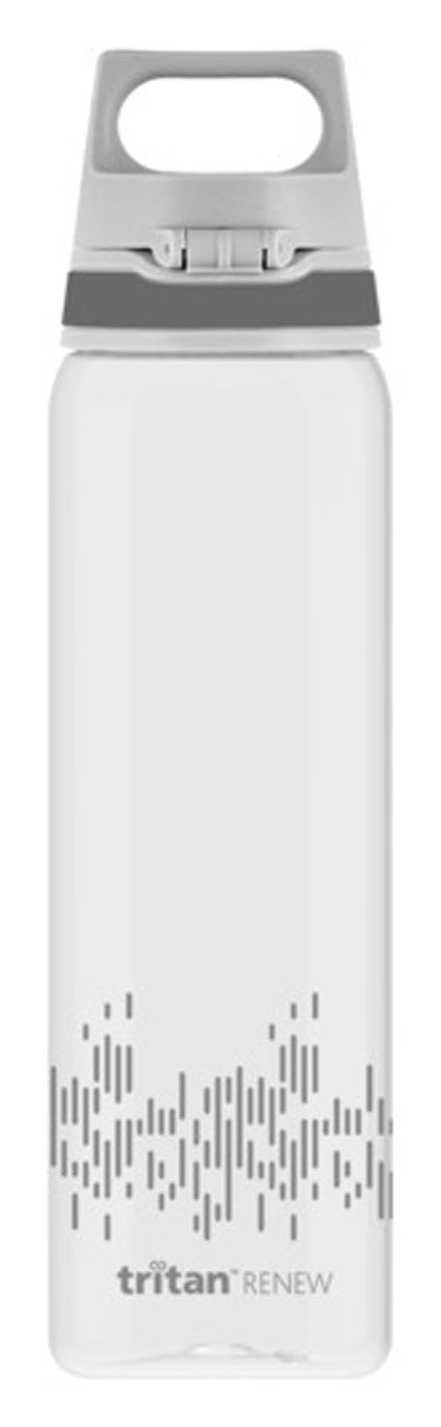 Entdecken Sie die SIGG Trinkflasche Bottle Total Clear One MyPlanet in anthracite (0,75 l) – nachhaltig, BPA-frei, spülmaschinenfest und ideal für Sport und Büro.