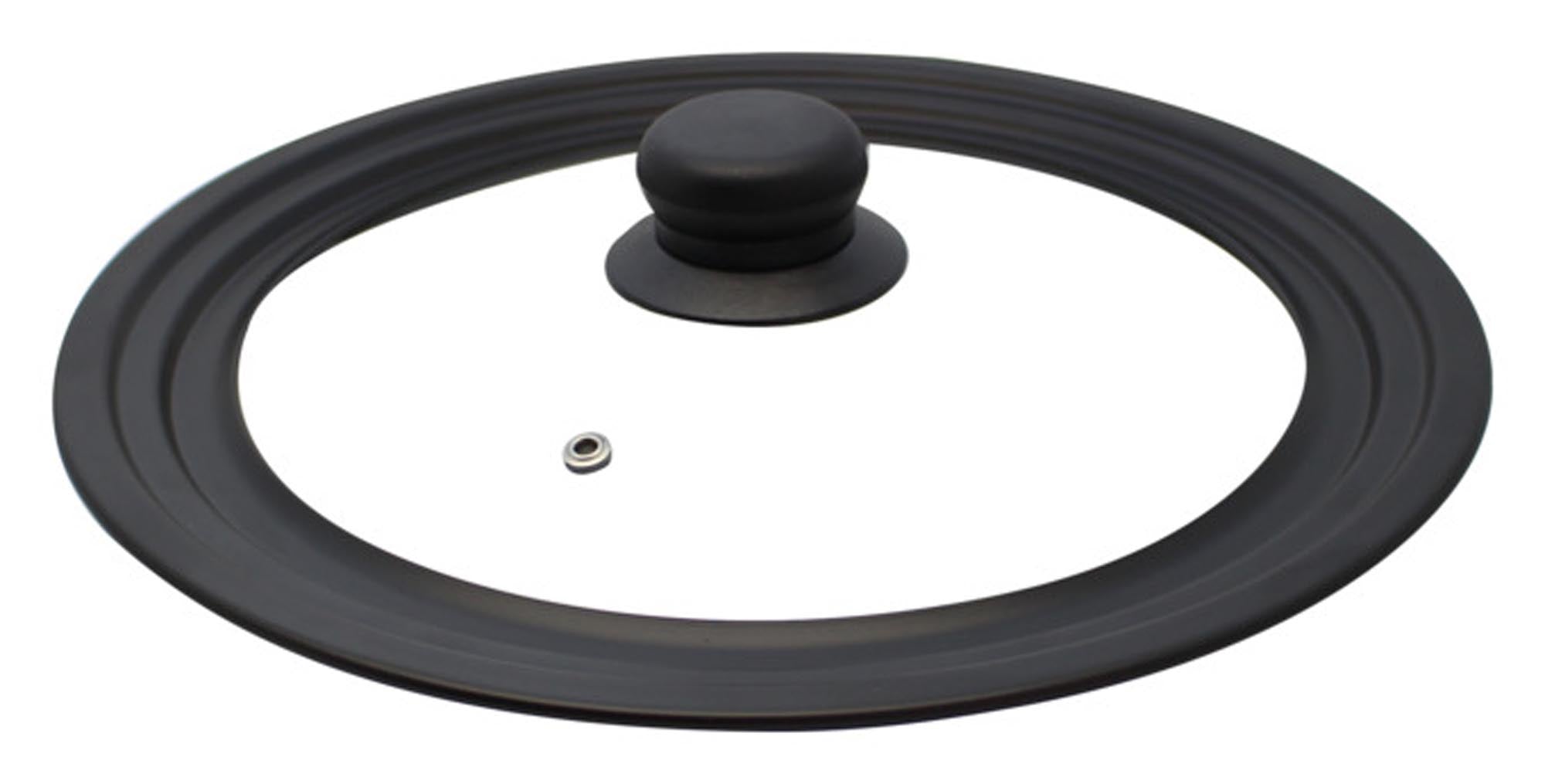 Der ELO Universaldeckel aus Glas (ø 24/26/28 cm) ist hitzebeständig, spülmaschinenfest und ideal für Töpfe und Pfannen. Perfekt für Suppen und Gemüse!