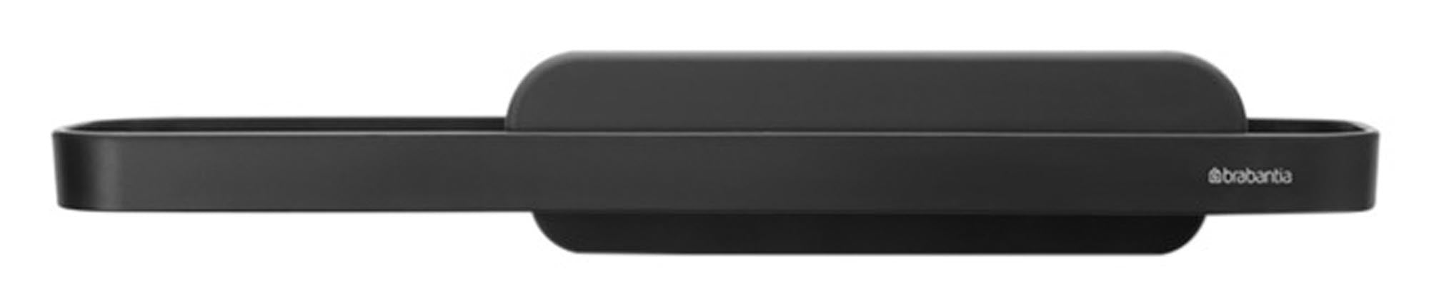 Entdecken Sie die BRABANTIA Duschablage mit Abzieher MindSet in dark grey. Hochwertiger Edelstahl, pflegeleicht, stilvolles Design und einfache Montage für Ihr Badezimmer.