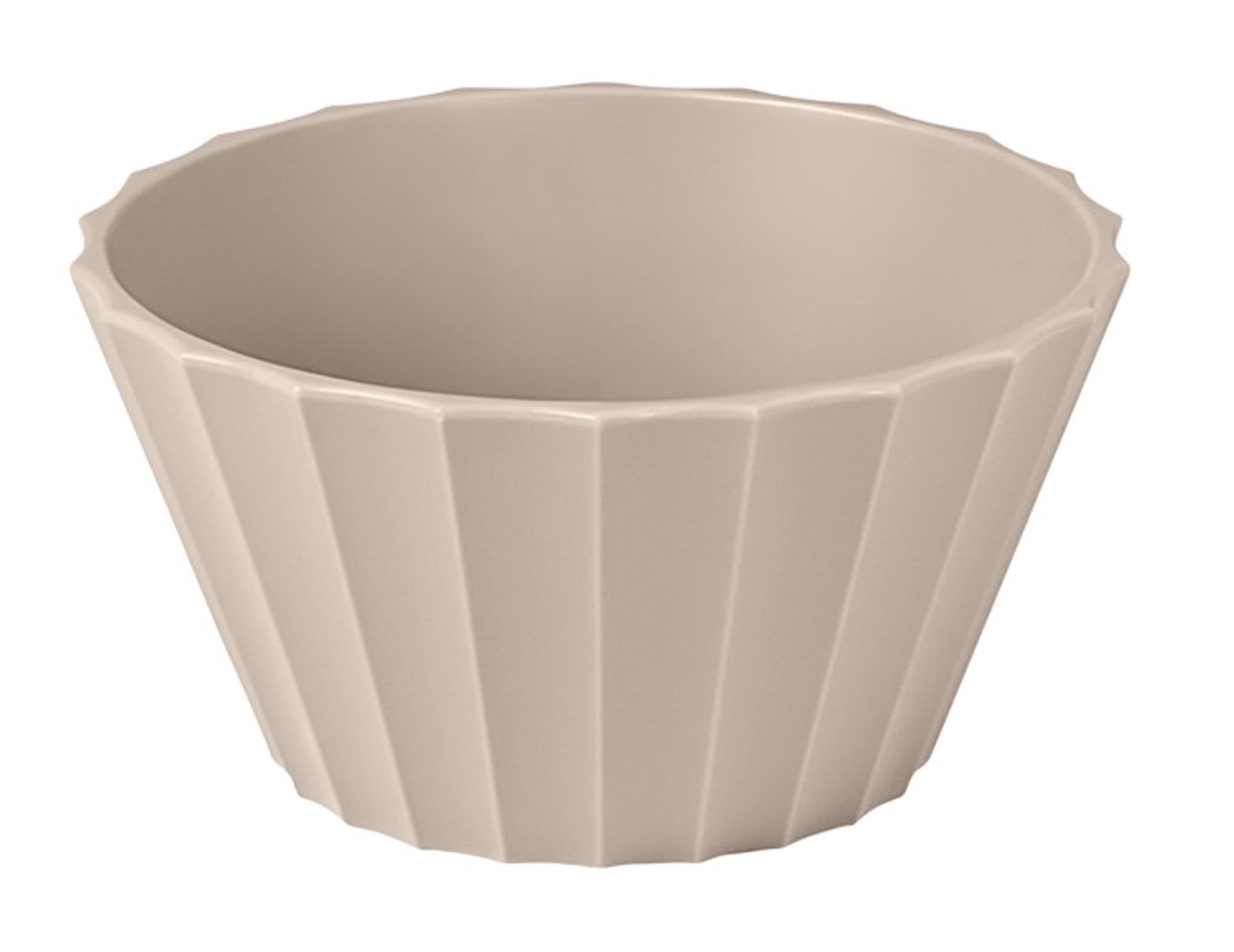 Entdecken Sie die BLIM PLUS Schüssel Hera in grau (XS, 11 cm) – bruchsicher, spülmaschinenfest und ideal für Snacks, Beilagen und den Außenbereich.