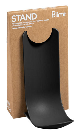 Entdecken Sie die BLIM PLUS Löffelablage Stand in elegantem Schwarz – die ideale Lösung für eine aufgeräumte und stilvolle Küche. Praktisch und nachhaltig!