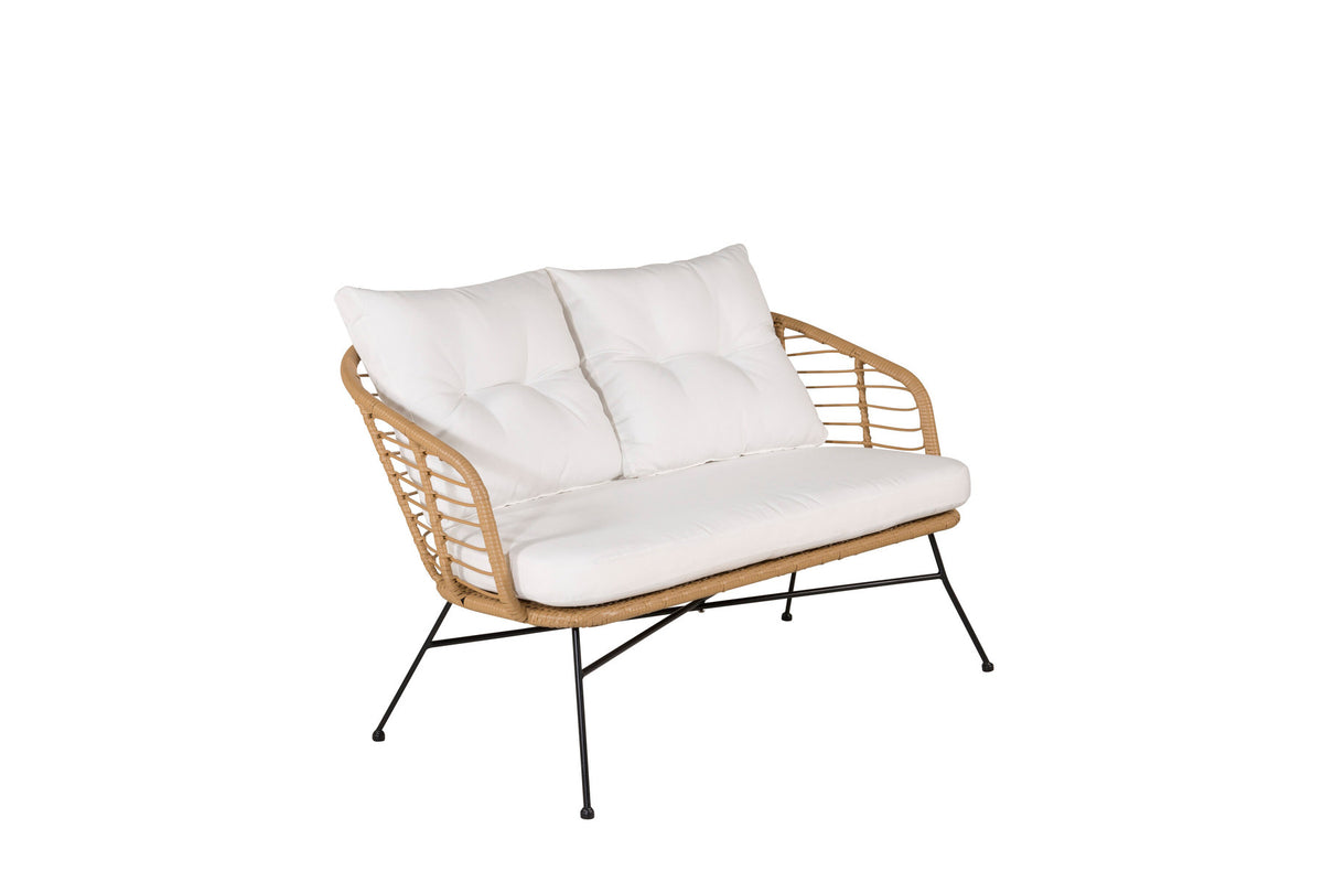 Viga Sofa Outdoorset 90cm in Natur präsentiert im Onlineshop von KAQTU Design AG. Loungeset ist von Venture Home