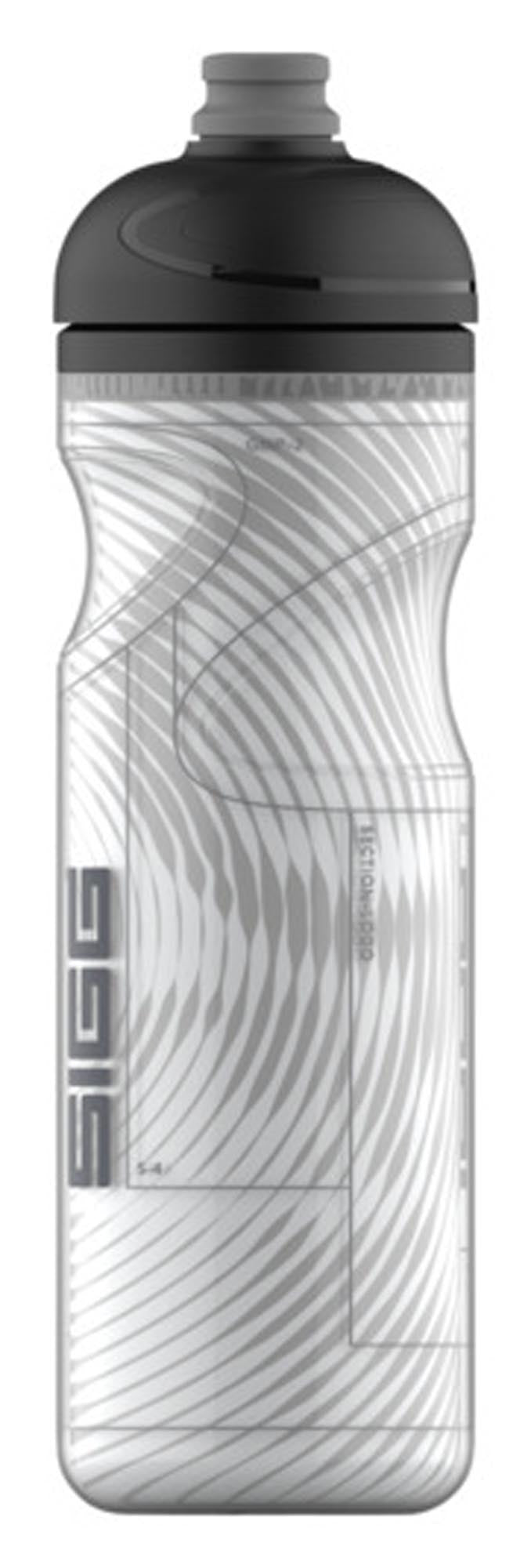 SIGG Pulsar Snow: Elegante 0.65 l Isolierflasche für unterwegs.