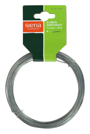 SIENA GARDEN Blumendraht verzinkt 30 m ø 1 mm in präsentiert im Onlineshop von KAQTU Design AG. Gartenutensilien ist von SIENA GARDEN