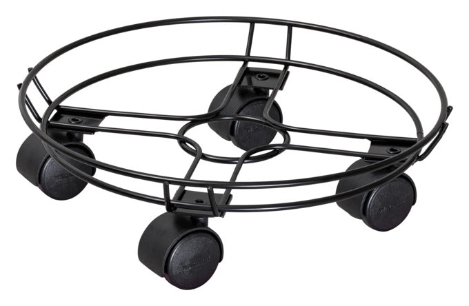 WAGNER Pflanzenroller Black Edition GH 0933 ø 30 cm in präsentiert im Onlineshop von KAQTU Design AG. Pflanzentopfzubehör ist von WAGNER