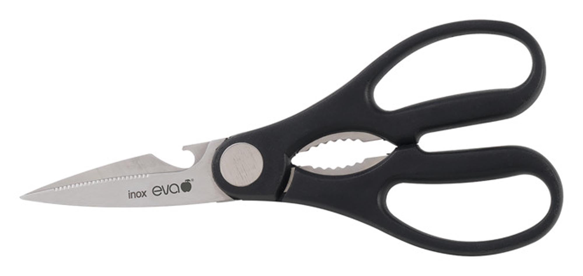 Entdecken Sie die EVA Universalschere 20 cm – scharfe, rostfreie Edelstahlklingen, ergonomischer Griff, ideal für Küche und Haushalt. Vielseitig einsetzbar!
