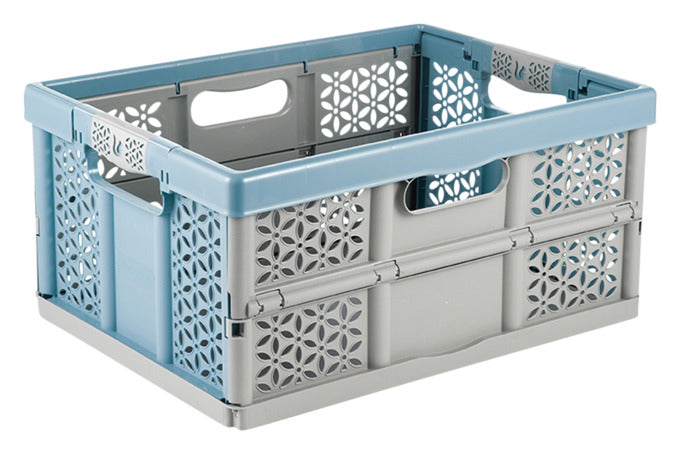 KEEEPER Klappbox Profi grau blau 32 l in präsentiert im Onlineshop von KAQTU Design AG. Haushaltshilfen ist von KEEEPER