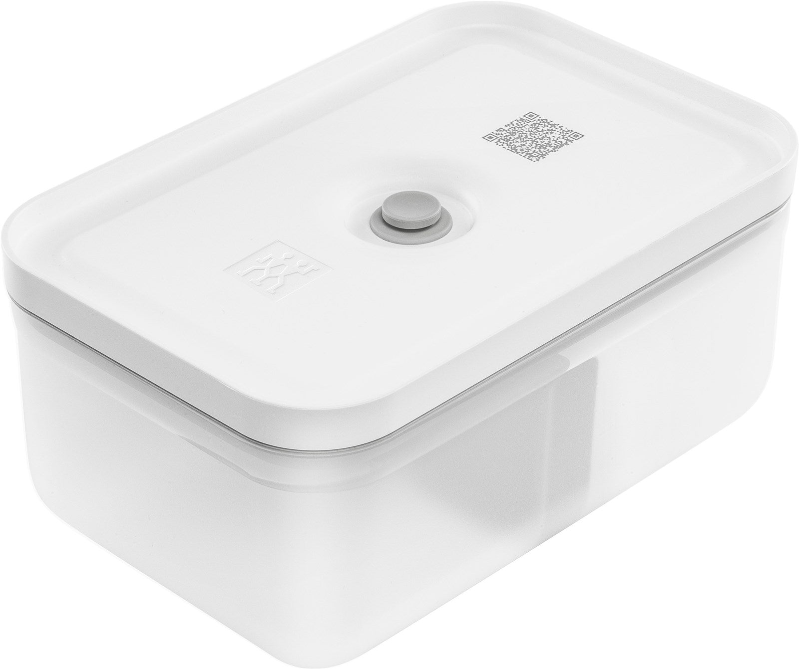 Vakuum-Lunchbox L, Kunststoff, 21.7x14.6x9.1 cm - 1.6L in Weiss präsentiert im Onlineshop von KAQTU Design AG. Aufbewahrungsdose ist von Zwilling Kitchen