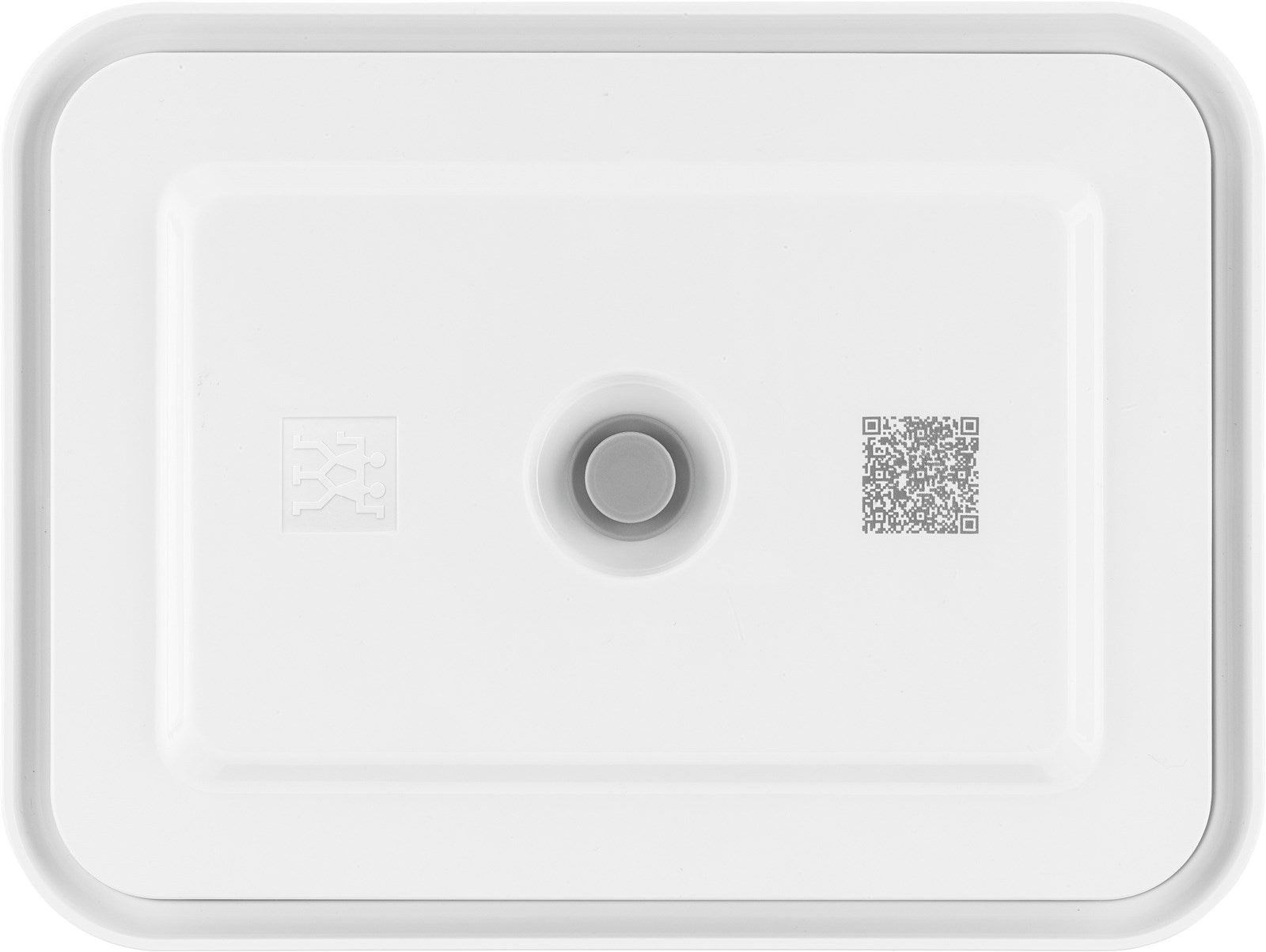 Praktische Vakuum-Kühlschrankbox von Zwilling, 2L, 24.1x18.1x9.7 cm, aus BPA-freiem Kunststoff, für frische und gesunde Lebensmittelaufbewahrung.