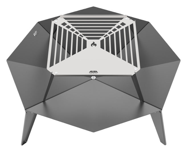 ALBRA KRAPF Feuerschale mit Grillrost in  präsentiert im Onlineshop von KAQTU Design AG. Feuerschale ist von ALBA