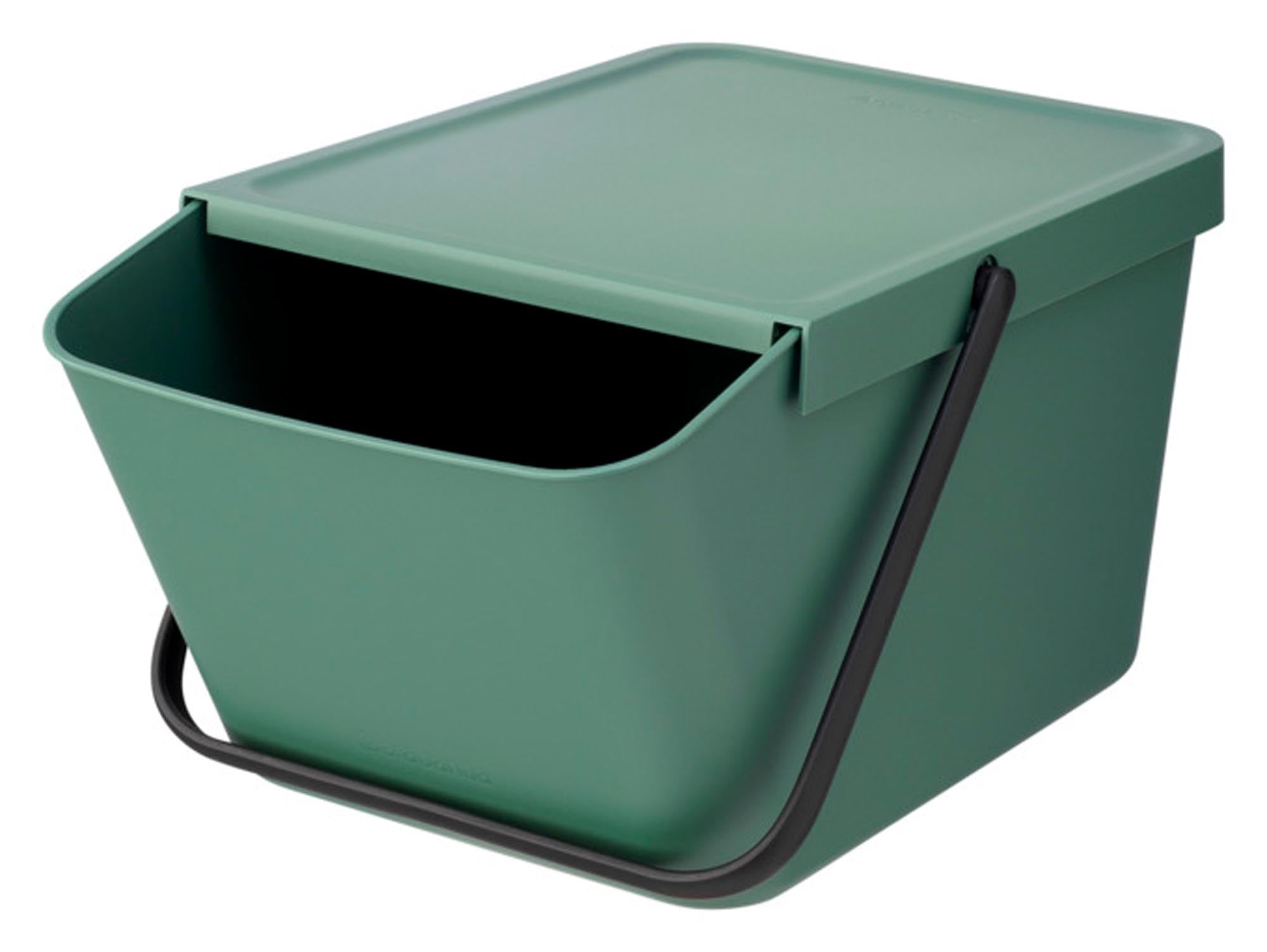 BRABANTIA Abfallbehälter Sort&Go fir green 20 l in präsentiert im Onlineshop von KAQTU Design AG. Mülleimer ist von BRABANTIA