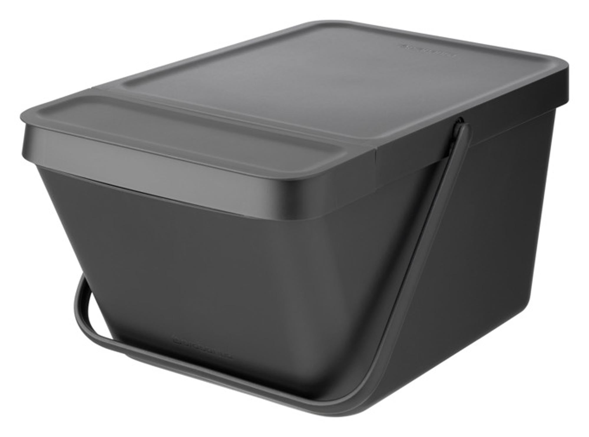 Entdecken Sie den BRABANTIA Abfallbehälter Sort&Go 20 l in grau – ideal für umweltbewusstes Mülltrennen, robust, BPA-frei und pflegeleicht.