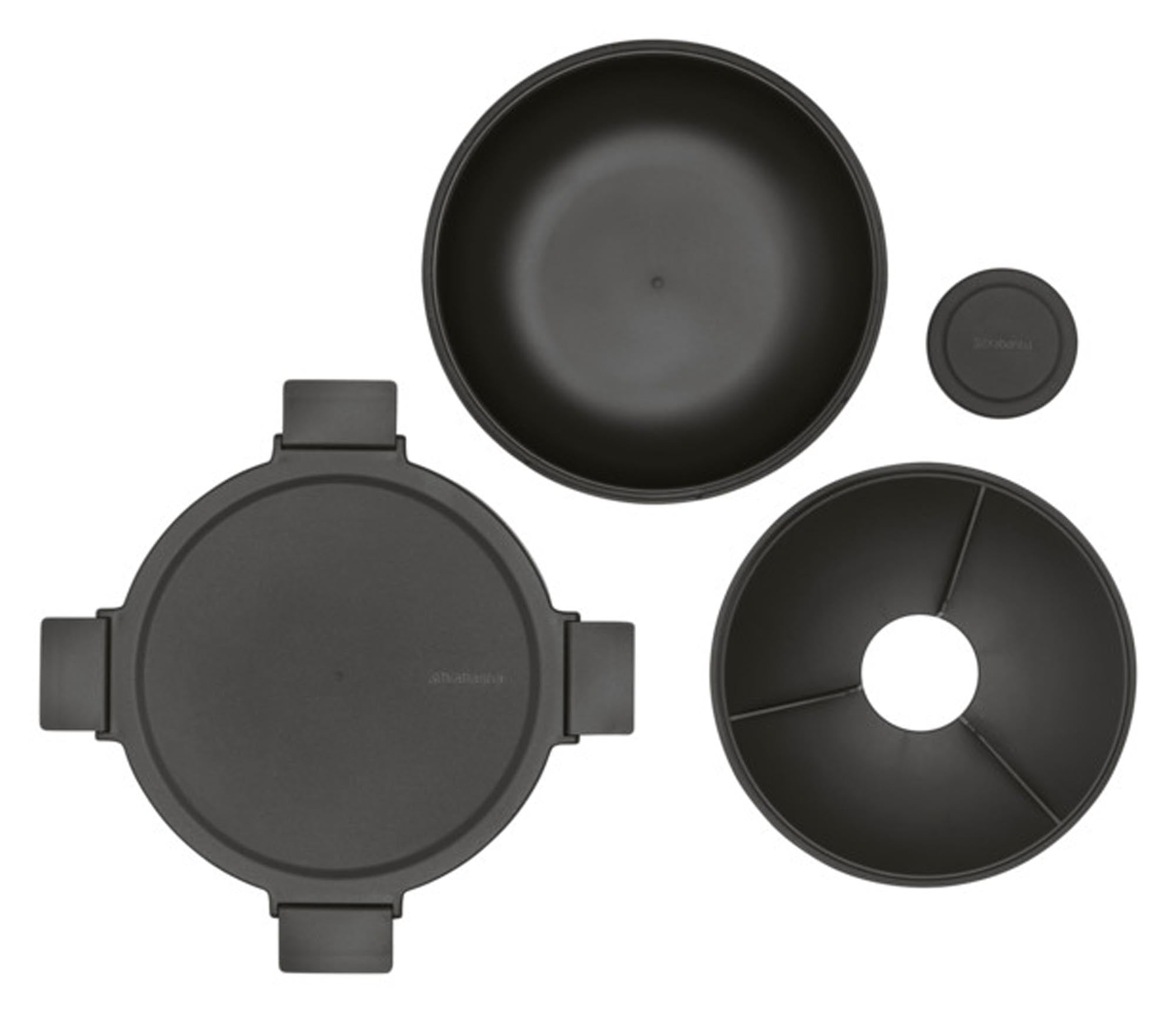 Entdecken Sie die BRABANTIA Lunchschüssel Make & Take in dunklem Grau (1.3 l) – ideal für stilvollen und praktischen Transport Ihrer Speisen. BPA-frei, luftdicht und umweltfreundlich!