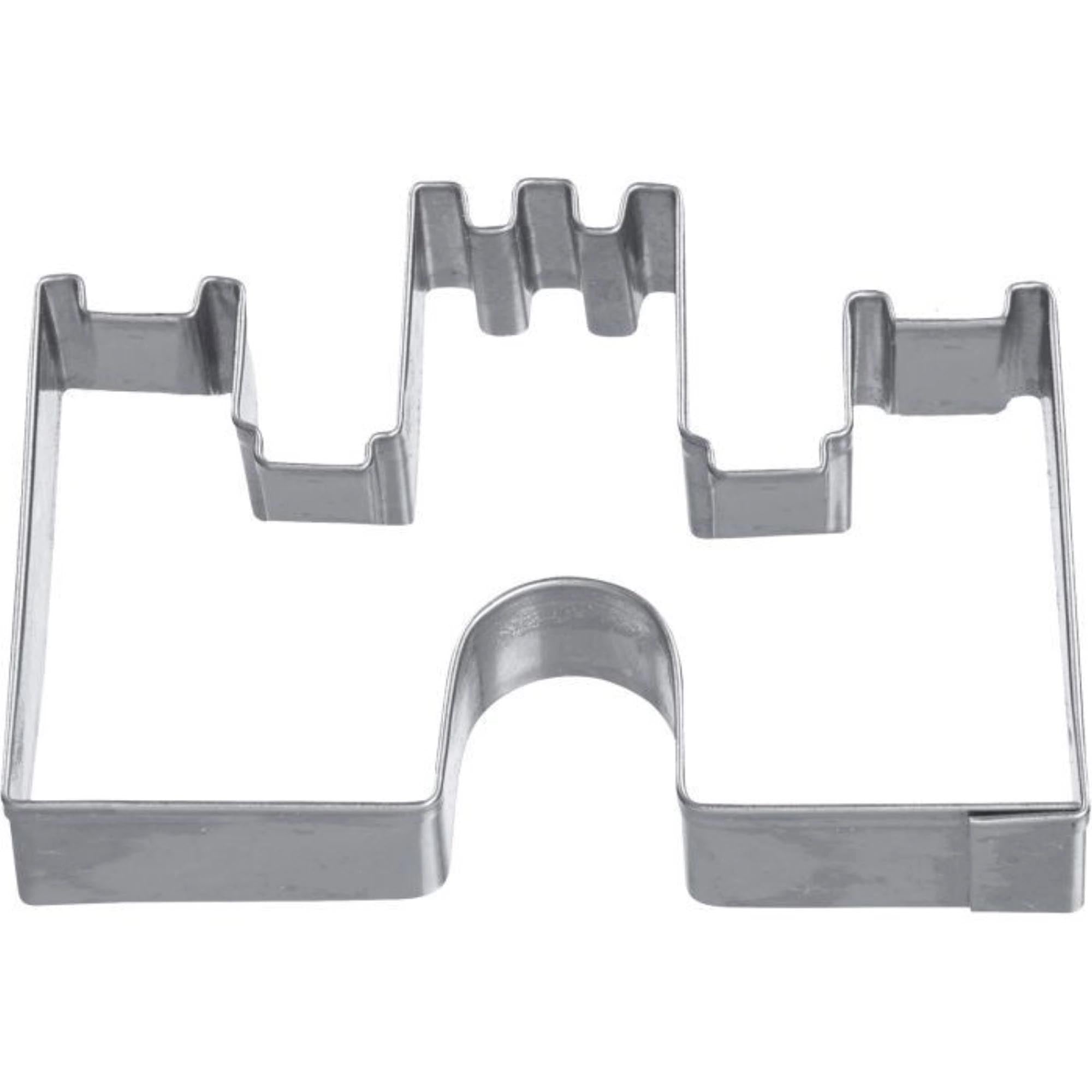 Entdecken Sie die Ausstechform Burgtor von Westmark (5 cm) aus hochwertigem Edelstahl. Ideal für kreative Plätzchen und festliche Anlässe!