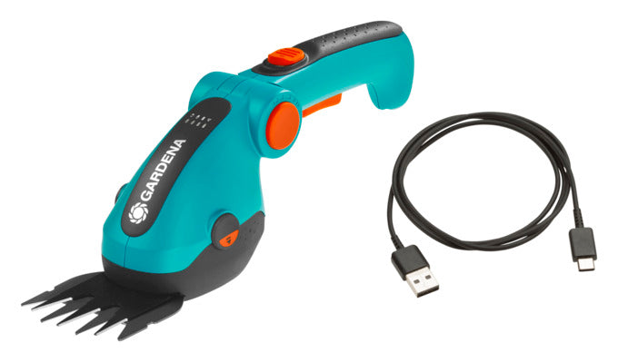 Entdecken Sie die GARDENA Akku-Grasschere ComfortCut Li – Ihr perfekter Partner für präzise Schnitte und müheloses Arbeiten im Garten!