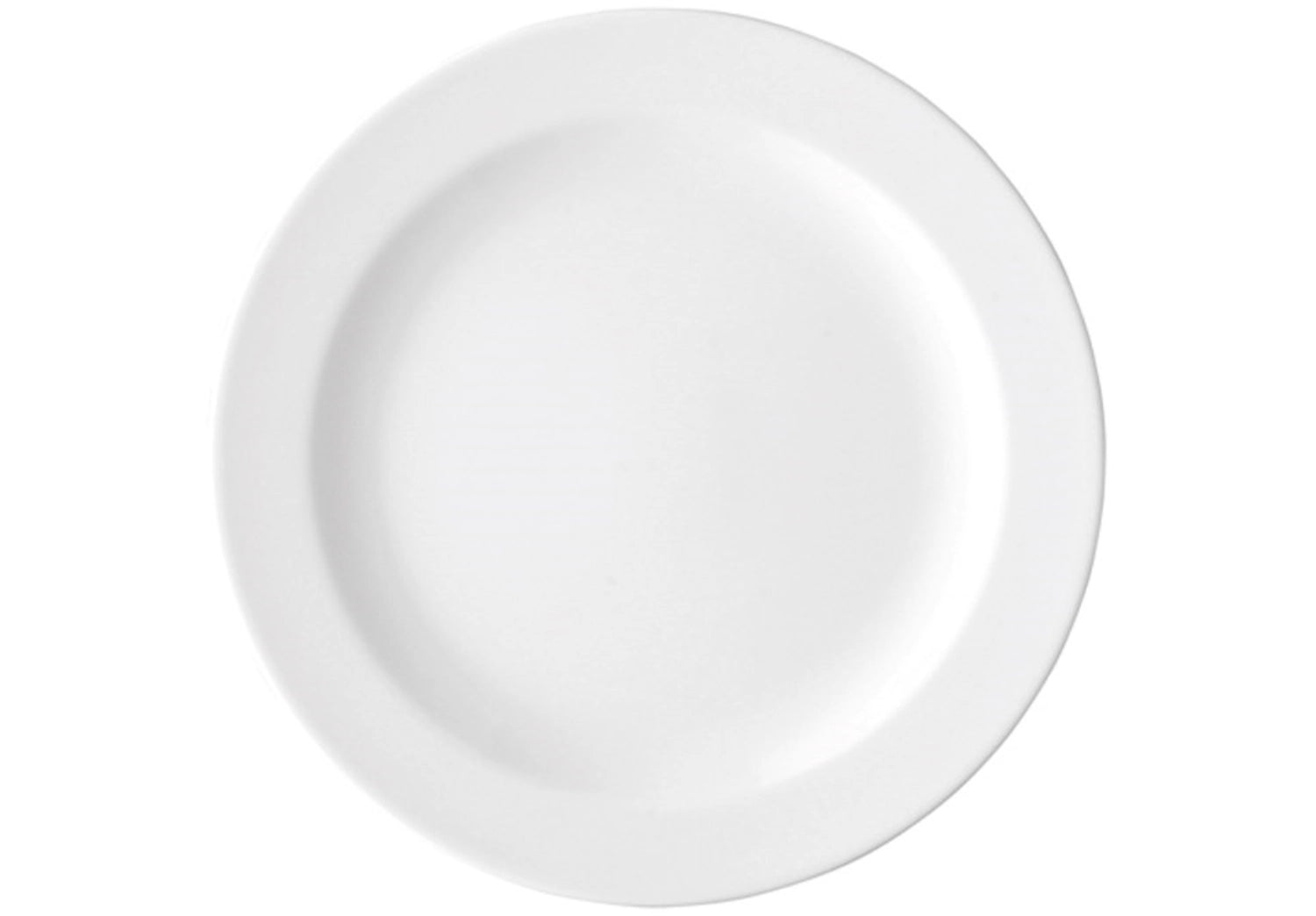 Form 1382 weiss Speiseteller 25cm in Weiss präsentiert im Onlineshop von KAQTU Design AG. Teller ist von Rosenthal