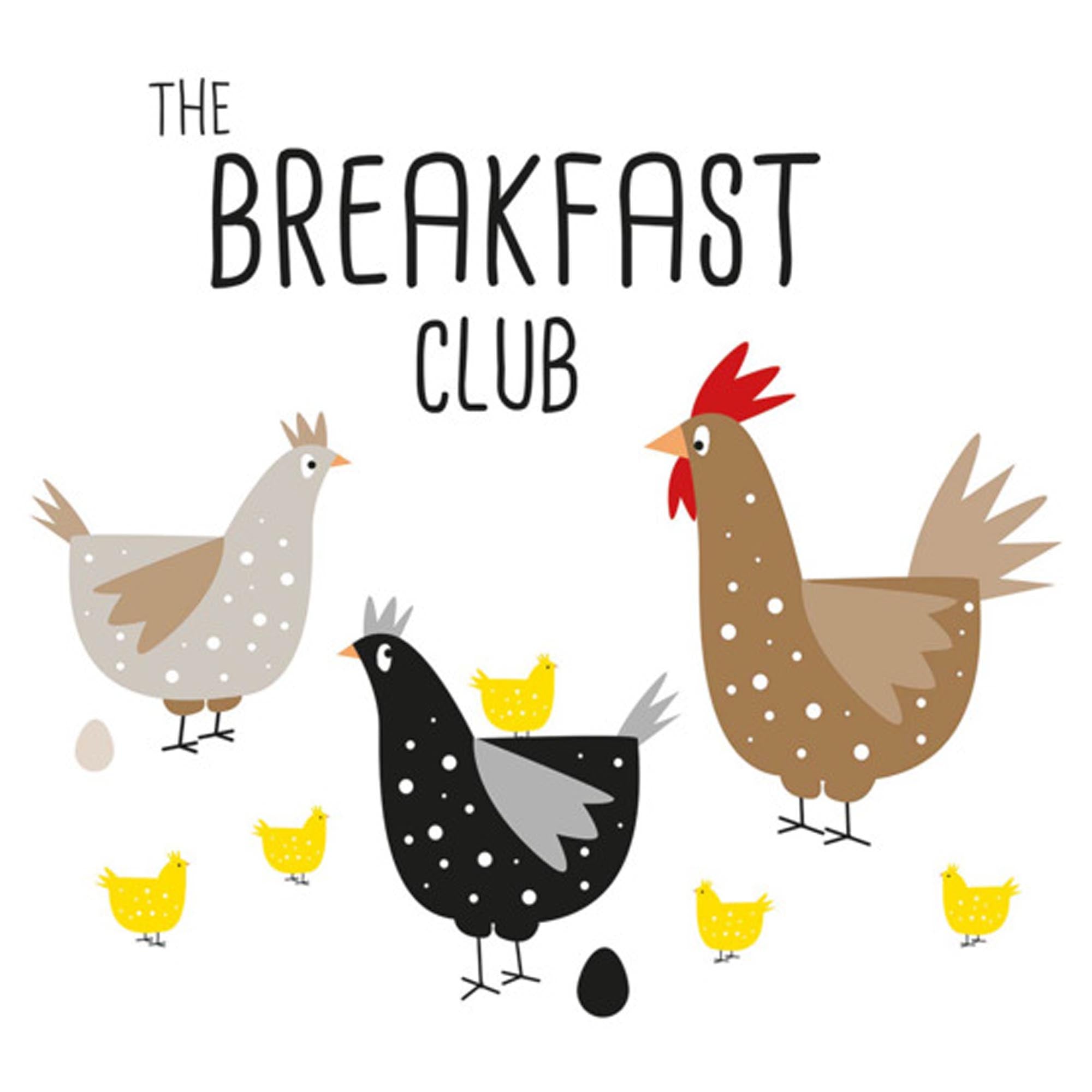 Entdecken Sie die PPD Servietten Chicken Breakfast Club (33x33 cm) – stilvoll, saugfähig und umweltfreundlich für Ihr Frühstück oder Brunch!