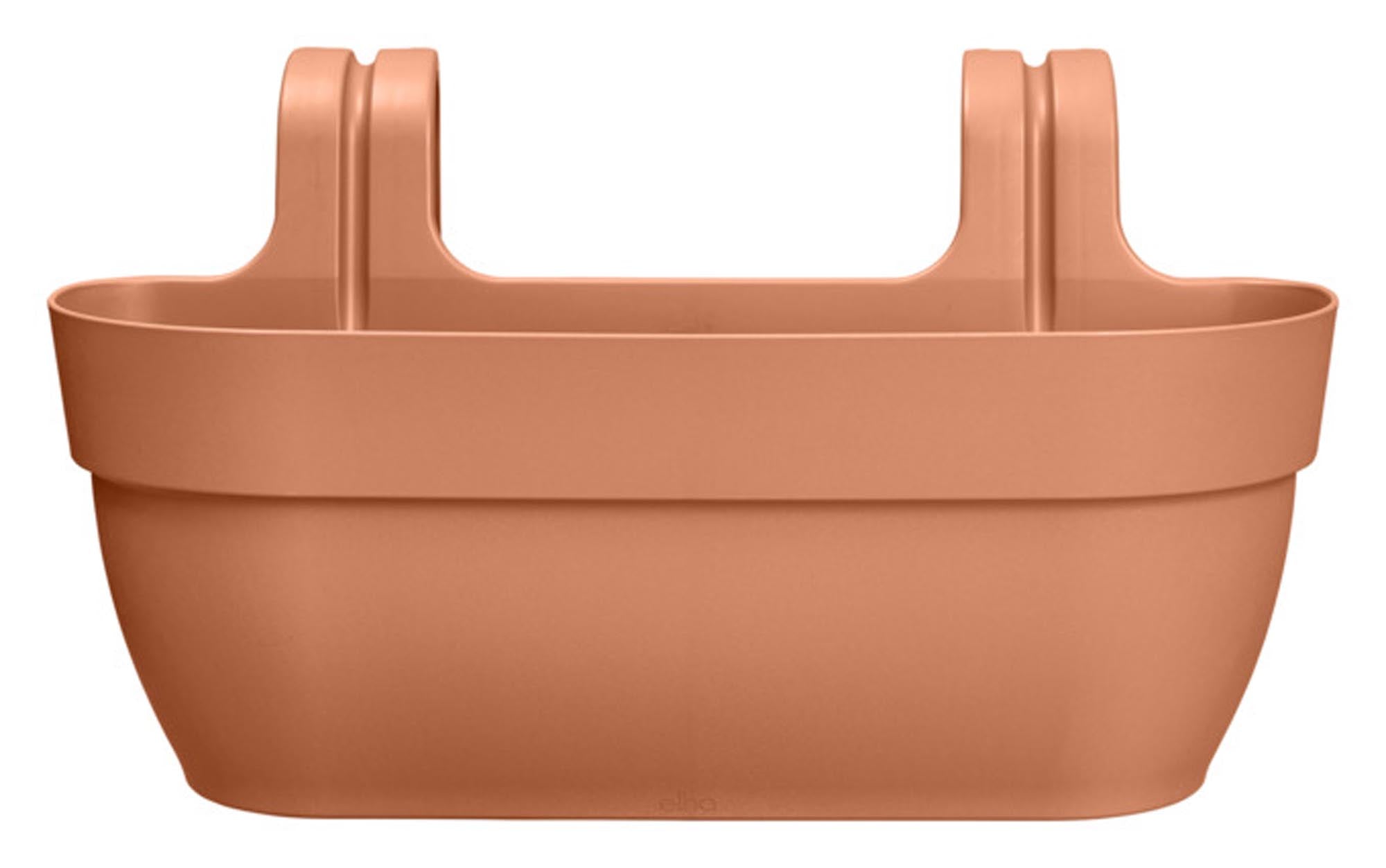 Stilvoller, quadratischer Pflanztopf aus recyceltem Kunststoff, UV- und frostbeständig, ideal für Innen- und Aussenbereiche.