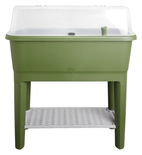 ELHO Anzucht Tisch Noa moosgrün in präsentiert im Onlineshop von KAQTU Design AG. Gartenutensilien ist von ELHO