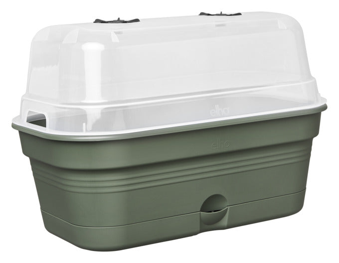 ELHO Anzucht Schale green basics 39 cm leaf green in präsentiert im Onlineshop von KAQTU Design AG. Gartenutensilien ist von ELHO